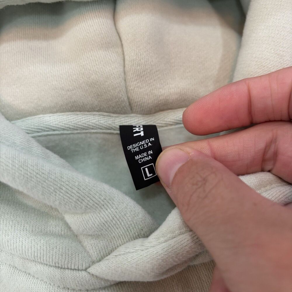 Comfrt Hoodie Size Large Unisex Pastel Mint Limited Edition Loungewear - Picture 5 of 6